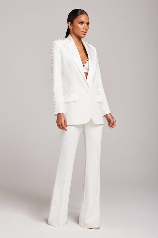 White Elegant Pants