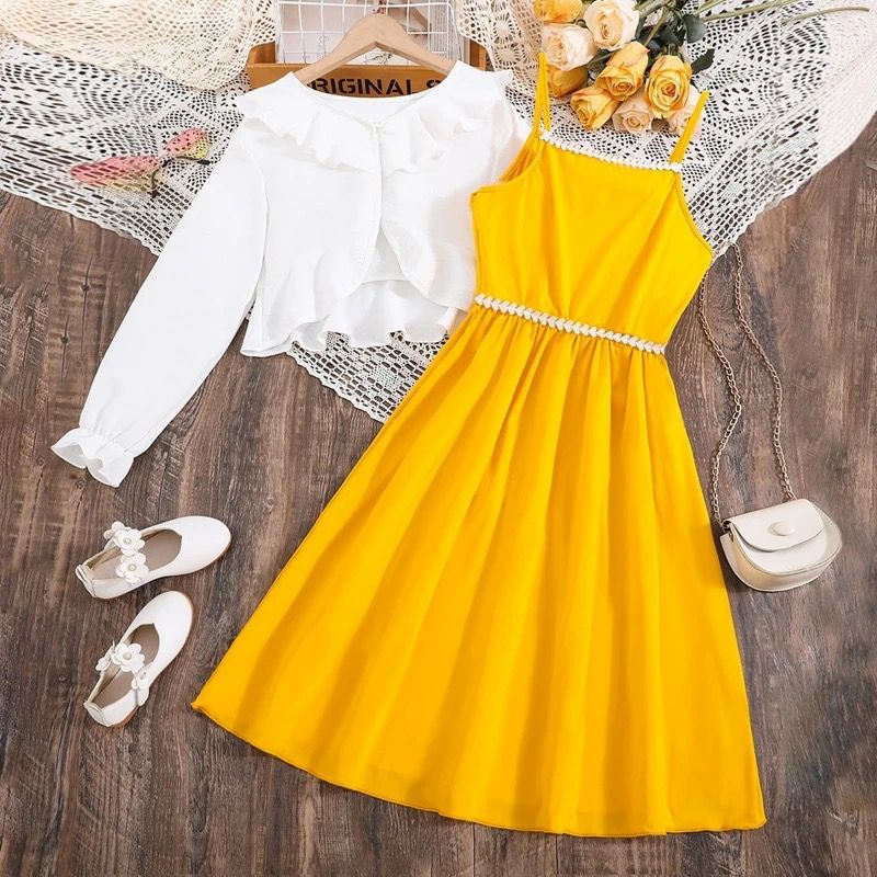 Daisy Yellow with Vintage Top