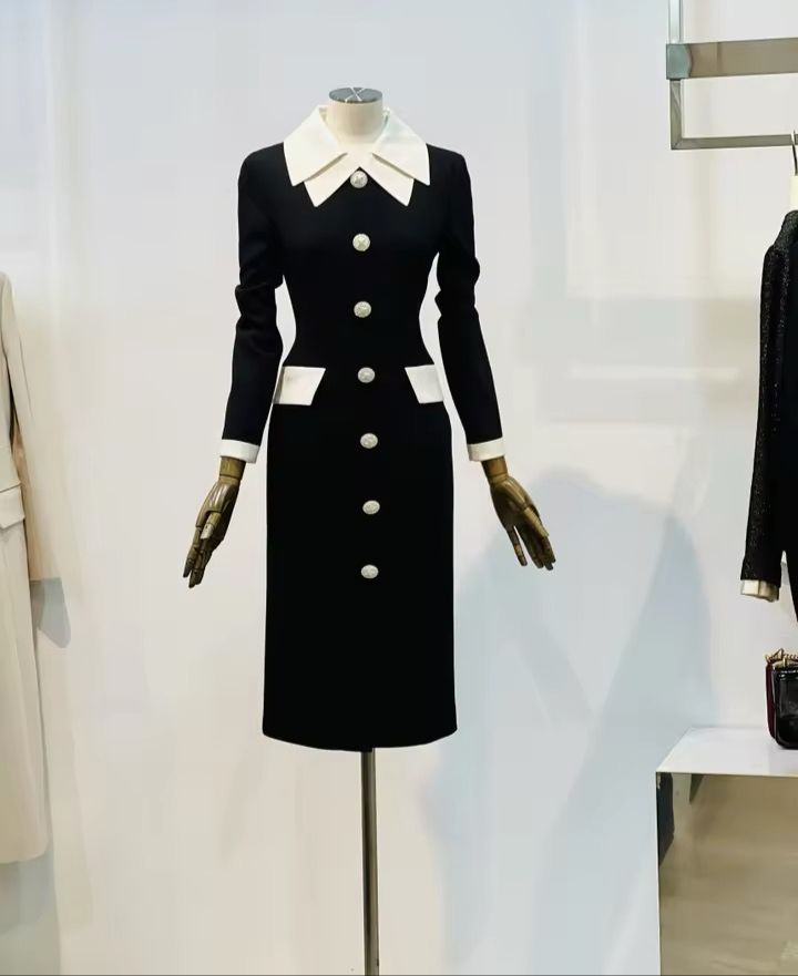 ClassicRoyal Buttoned Dress