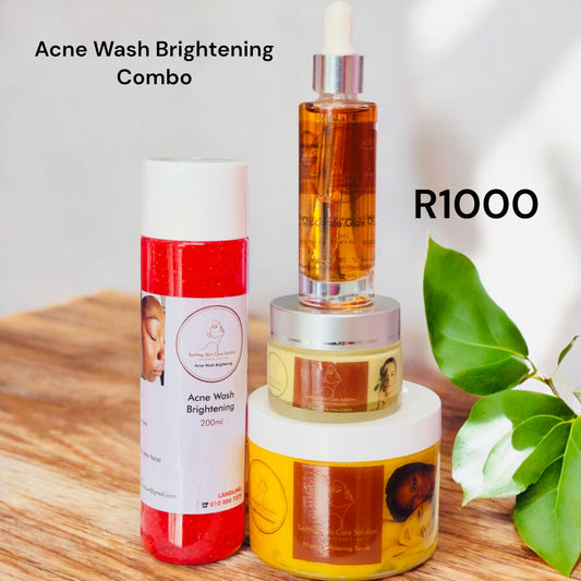 Acne Wash Brightening Combo