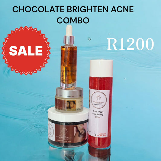 Chocolate Brighten Acne Combo