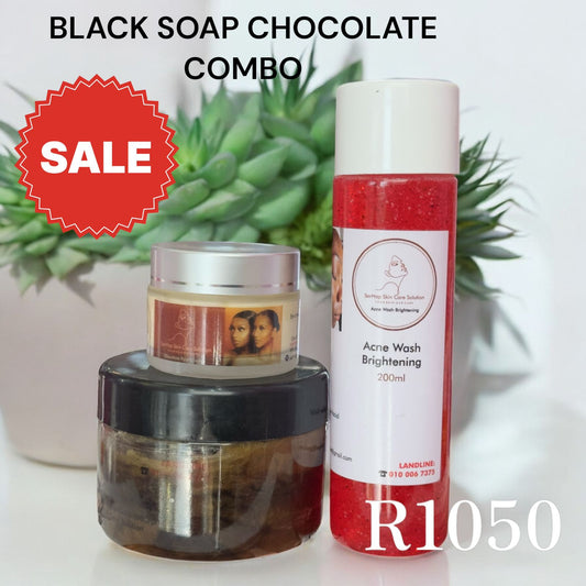 Black Soap Chocolate Combo